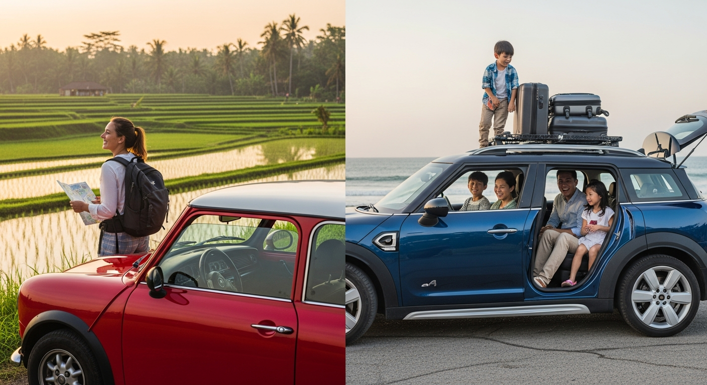 Is Sewa Minicooper Better for Solo Travelers or Families in Bali 2027? Comparator Guide